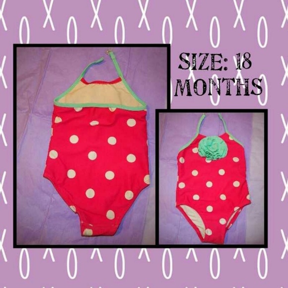 BUY 2 GET 1 FREE . Adorable ❤️ Polka dot Swimsuit! - Picture 2 of 2